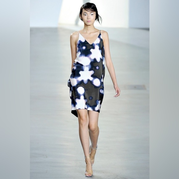 3.1 Phillip Lim Black and White Mini Dress - Picture 1 of 10